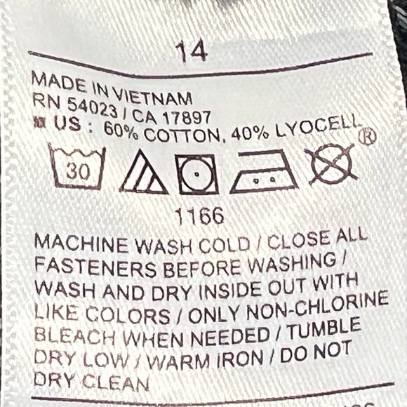 Old Navy Maxi Jean Skirt 14 Mid-Rise Drapey Denim Cargo Grunge Retro Dark Wash - Picture 10 of 10